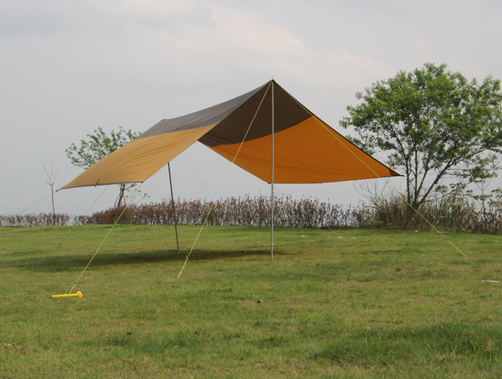 Outdoor camping hammock cover shelter /beach sunshade shelter/ rain fly tarp