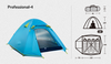 2016 New 4 Person 2 Layers Camping Tent,outdoor Tent with With Aluminum Alloy Poles