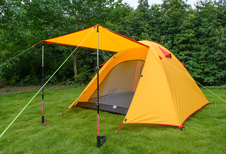 2016 New 4 Person 2 Layers Camping Tent,outdoor Tent with With Aluminum Alloy Poles