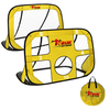 Pop Up Kids Soccer Goals Indoor Outdoor Practice with Carrybag 
