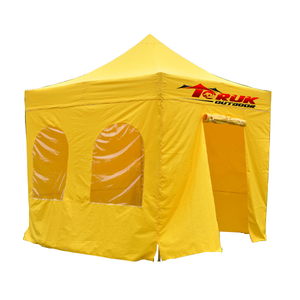 3x3M Aluminum Folding Tent with Printing Side Walls