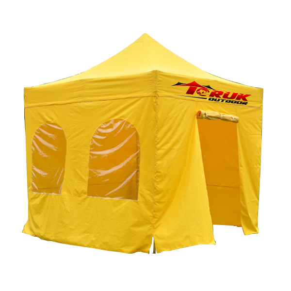 3x3M Aluminum Folding Tent with Printing Side Walls