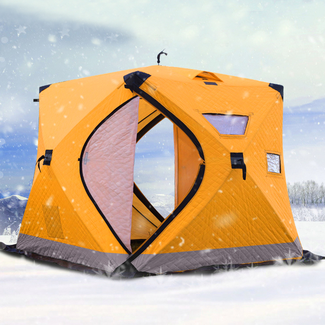 Portable Ice Fishing Tent Insulated Ice Fishing Shelter