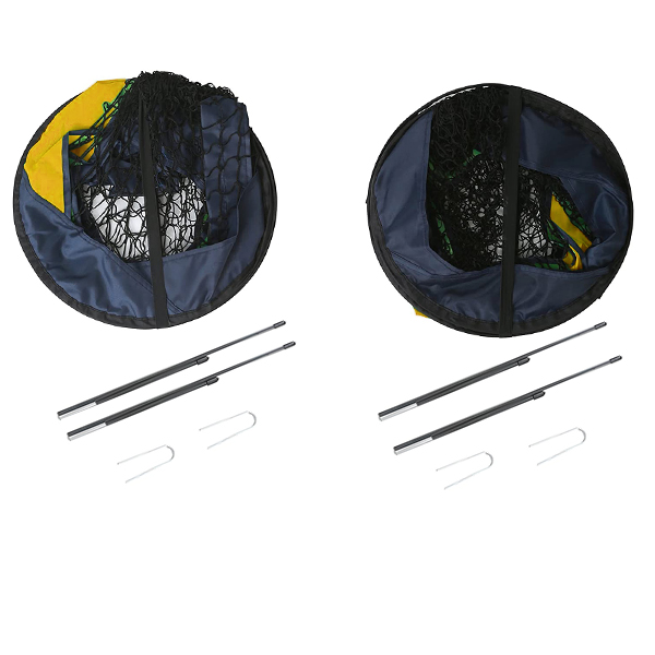  Portable Folding Removable Kids Soccer Goal Set 