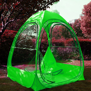 Pop Up Fishing Room with PVC Windows Waterproof 