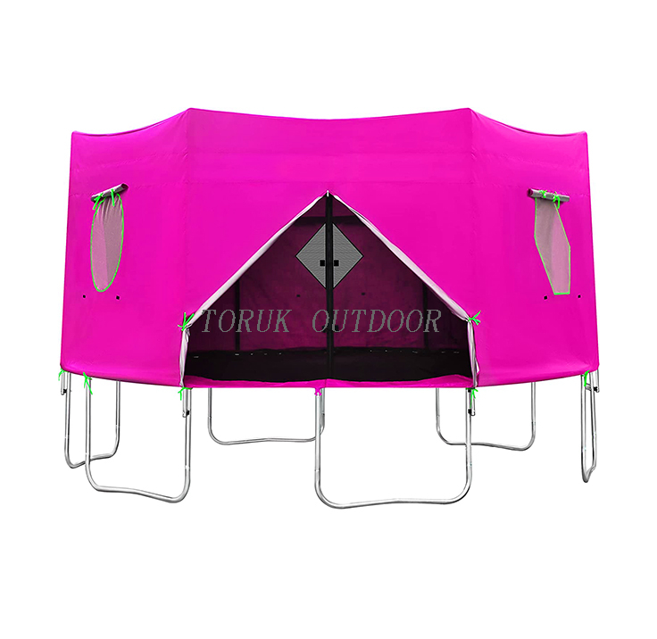 Wholesale Trampoline Tent 10ft 12ft Customizable Trampoline Tent Cover 