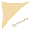 Canvas Fabric Triangle Sun Shade Sail