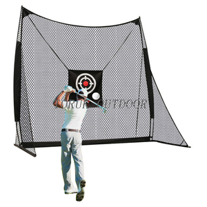 Backyard Driving Golf Hitting Nets Golf Practice Net Dual-Turf Golf Mat, Chipping Target