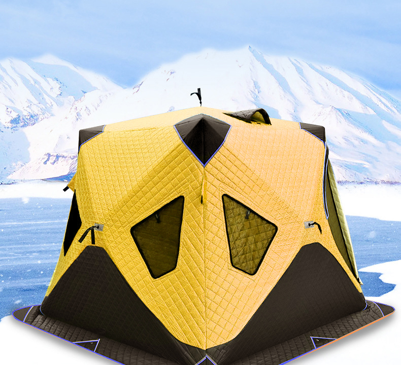 Pop-up Portable Insulated Ice Fishing Shelter