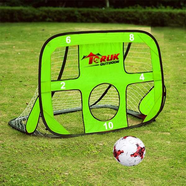 Pop Up Kids Soccer Goals Indoor Outdoor Practice with Carrybag 