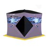 Insulated or non-insulated pop up portable Ice shelter for 8-10 persons 
