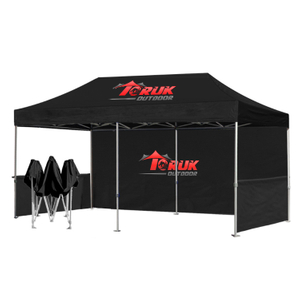 3x6 Trade Show Tent Commercial Pop Up Canopy 10x20 Ft Shop Tent Outdoor Gazebo 