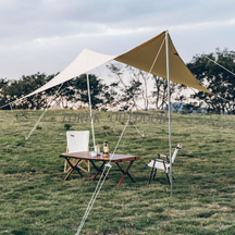 Canvas Tarp Tent Lightweight for Camping, Backpacking And Outdoor Adventure