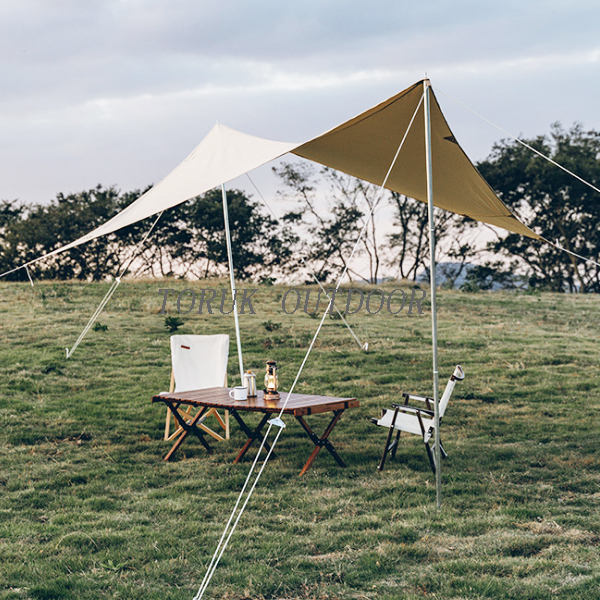 Canvas Tarp Tent Lightweight for Camping, Backpacking And Outdoor Adventure