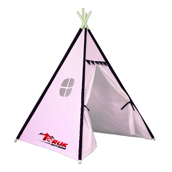 Teepee Tent for Kids Childrens Teepee Tents for Girls And Boys with Wood Poles