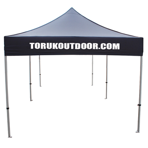 Printing Canopy Tent with Oxford Fabric PVC Coating Aluminum Frame