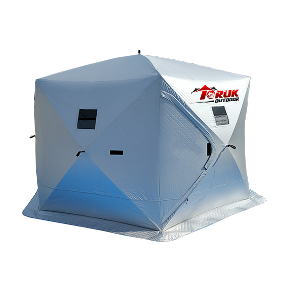 Toruk QuickFish Series Pop-Up Portable Ice Fishing Shelter with Thermal Layers 