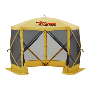 100% Pop Up Camping Tent Hub Style with Mesh 