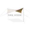 Canvas Tarp Tent Lightweight for Camping, Backpacking And Outdoor Adventure