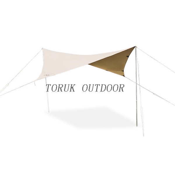 Canvas Tarp Tent Lightweight for Camping, Backpacking And Outdoor Adventure