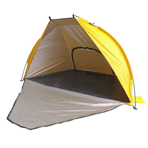 1-2 Persons Beach Tent Beach Shelter with Fiberglass Frame