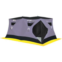 Pop Up Big Foot Ice Fishing Shelter for 6-8 Persons Ice Fishing Tent Insulated