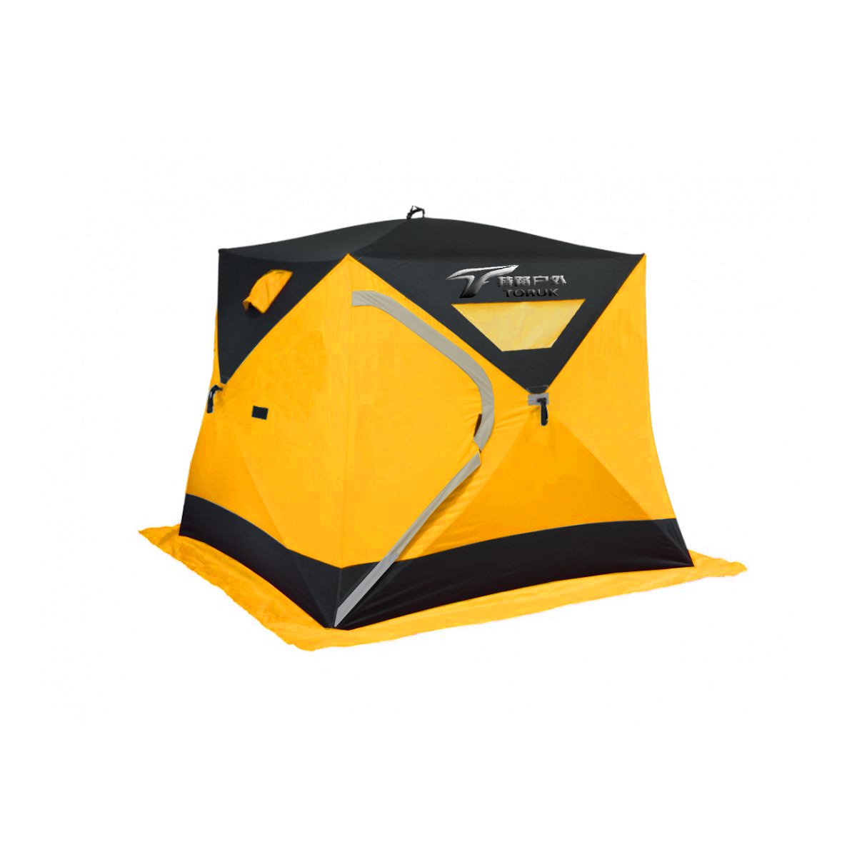Quick Set Up 6-man Fish Inn Chalet Ice Fishing Shelter 