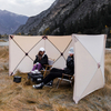 Pop Up Camping Wall Hub Style