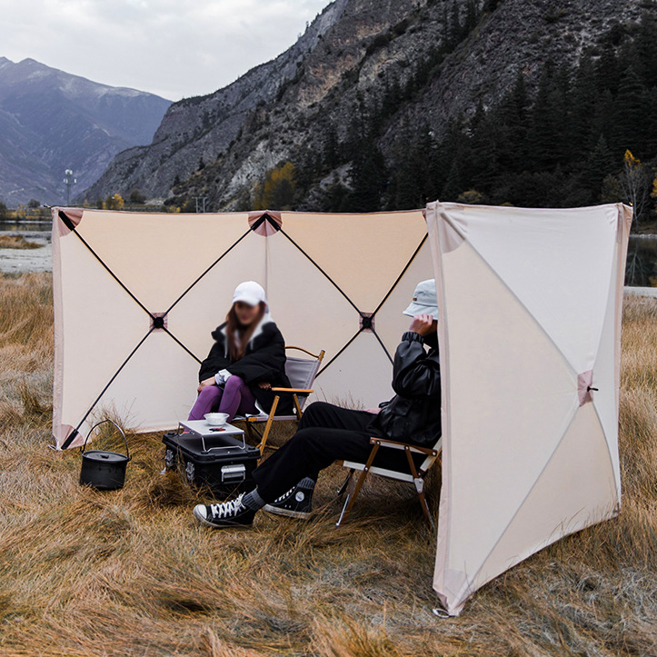 Pop Up Camping Wall Hub Style