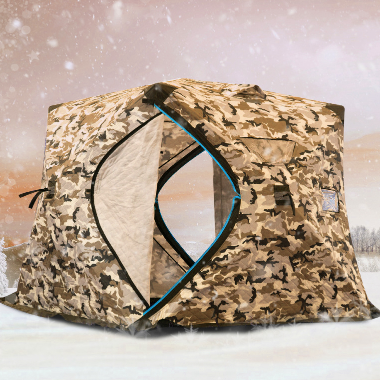 Portable Ice Fishing Tent Insulated Ice Fishing Shelter