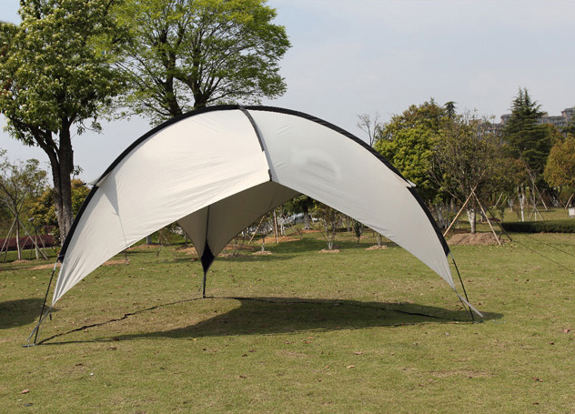 Easy Up Big Canopy Tent Beach Tent Sun Shelter And Lightweight Sun Shade Tarp for Camping Family Picnic Waterproof 
