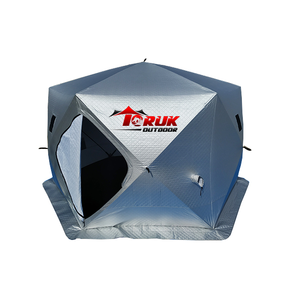 Toruk QuickFish Series Pop-Up Portable Ice Fishing Shelter with Thermal Layers 