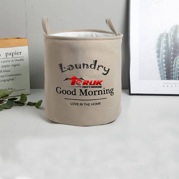 Foldable Laundry Clothes Basket Hamper Bag Storage