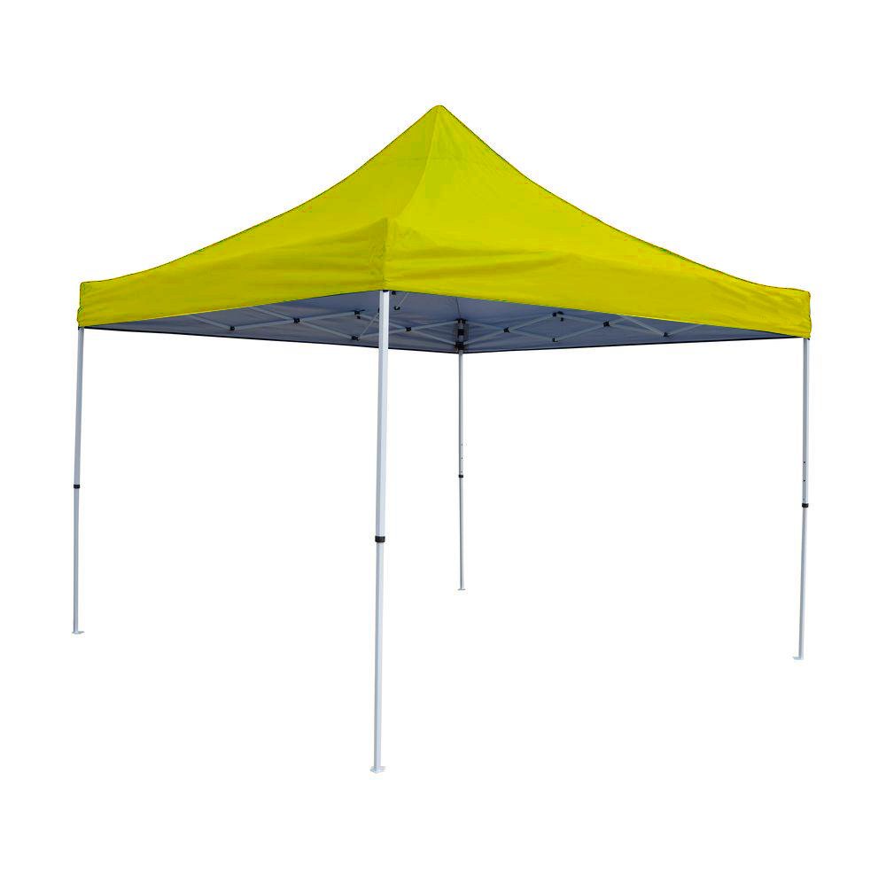 Steel Frame 10x10ft Pop Up Canopy Tent with Rolling Bag