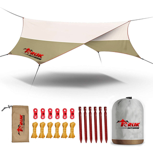 Lightweight Ripstop Compact Multifunctional Tarp for Tent, Backpack, Survival, Footprints, Beach