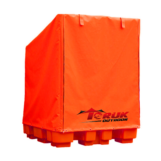 PVC Customized Pallet Cover with Zipper Door 