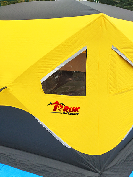 High Quality Ice Fishing Tent 6 Walls with Thermal Layers 