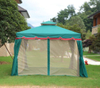 Aluminum Alloy Frame Easy Assembling Outdoor Rome Garden Luxury Gazebo with Mosquito Net
