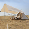 Cotton Canvas Pyramid Tent Suitable for Indoor And Outdoor Teepee Tent 
