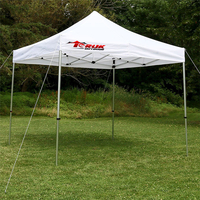 10x10ft Commercial Canopy with Hex Aluminum Frame ,roller Bag Instant Canopy 