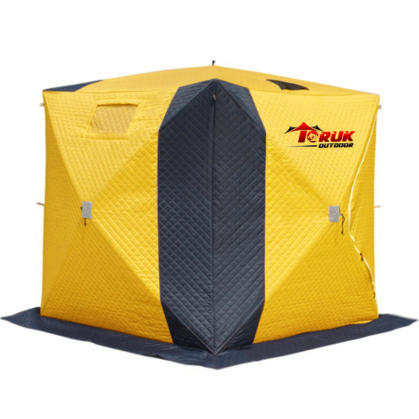Winter Ice Fishing Shelter with Thermal Layer Pop Up Tent 
