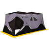 Insulated or non-insulated pop up portable Ice shelter for 8-10 persons 