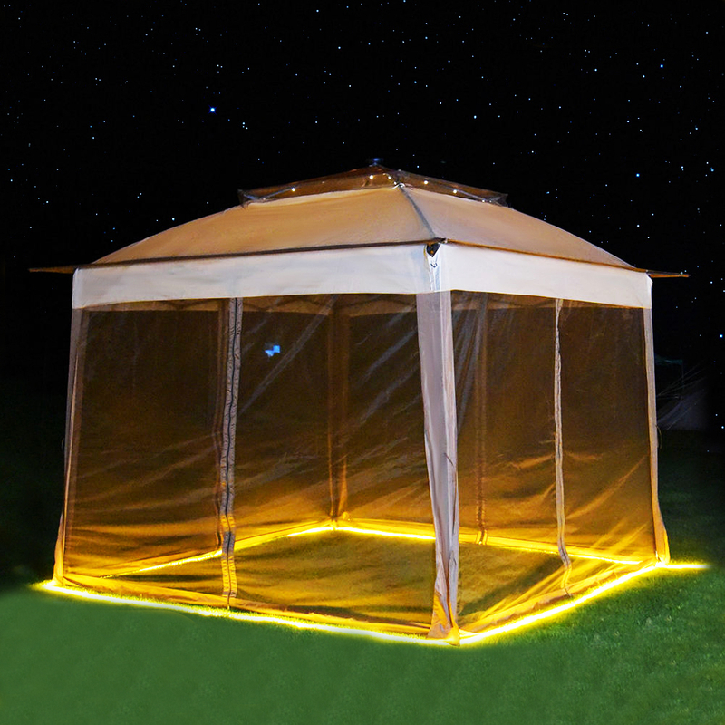 Replacement Canopy Mesh Sidewalls for 10X10 netting Gazebo