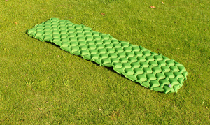 Inflatable Sleeping Mat with Pillow Attached Camping Pad for backpack