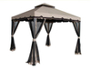 Aluminum Alloy Frame Easy Assembling Outdoor Rome Garden Luxury Gazebo with Mosquito Net