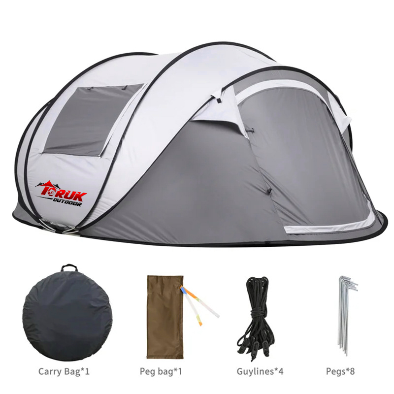 Easy Pop Up Tents for Camping with Vestibule