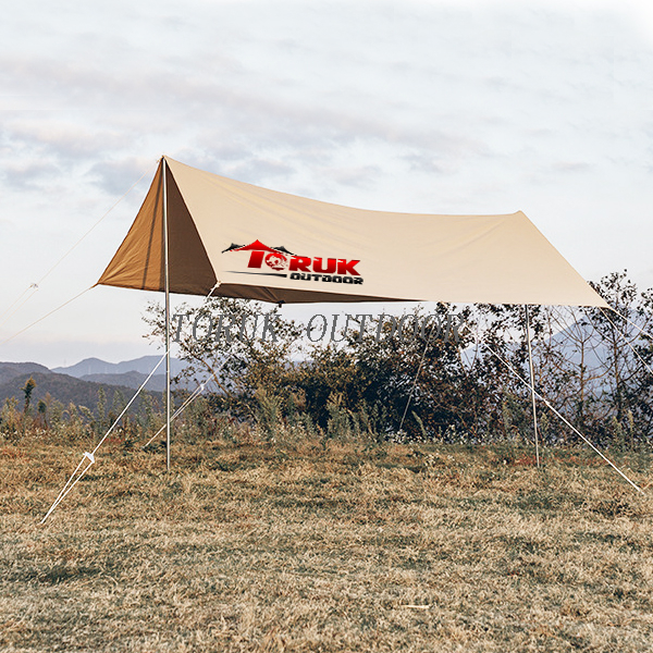 Canvas Tarp Tent Lightweight for Camping, Backpacking And Outdoor Adventure