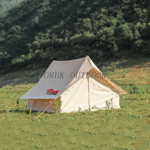 Luxury Dream House Cotton Canvas Family Camping Bell Tent Outdoor Waterproof 