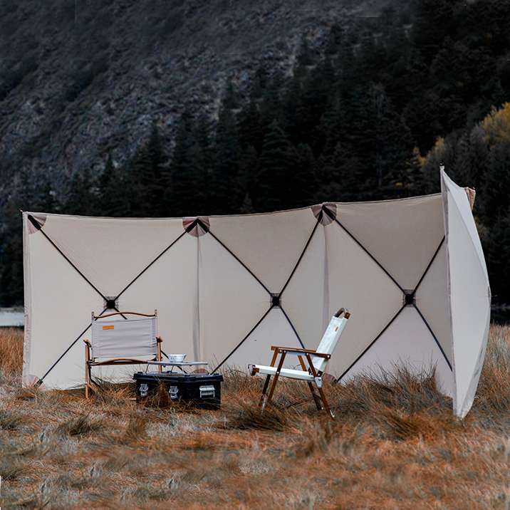 Pop Up Camping Wall Hub Style