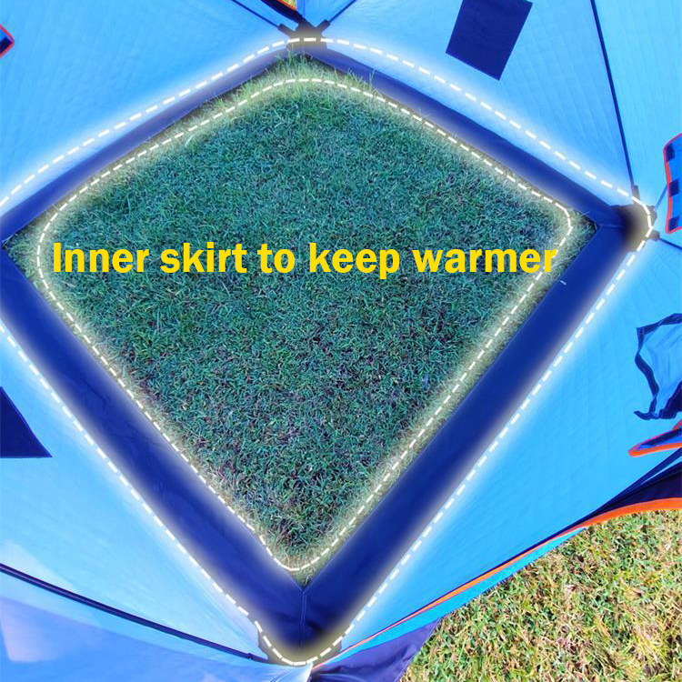 Portable Ice Fishing Tent Insulated Ice Fishing Shelter